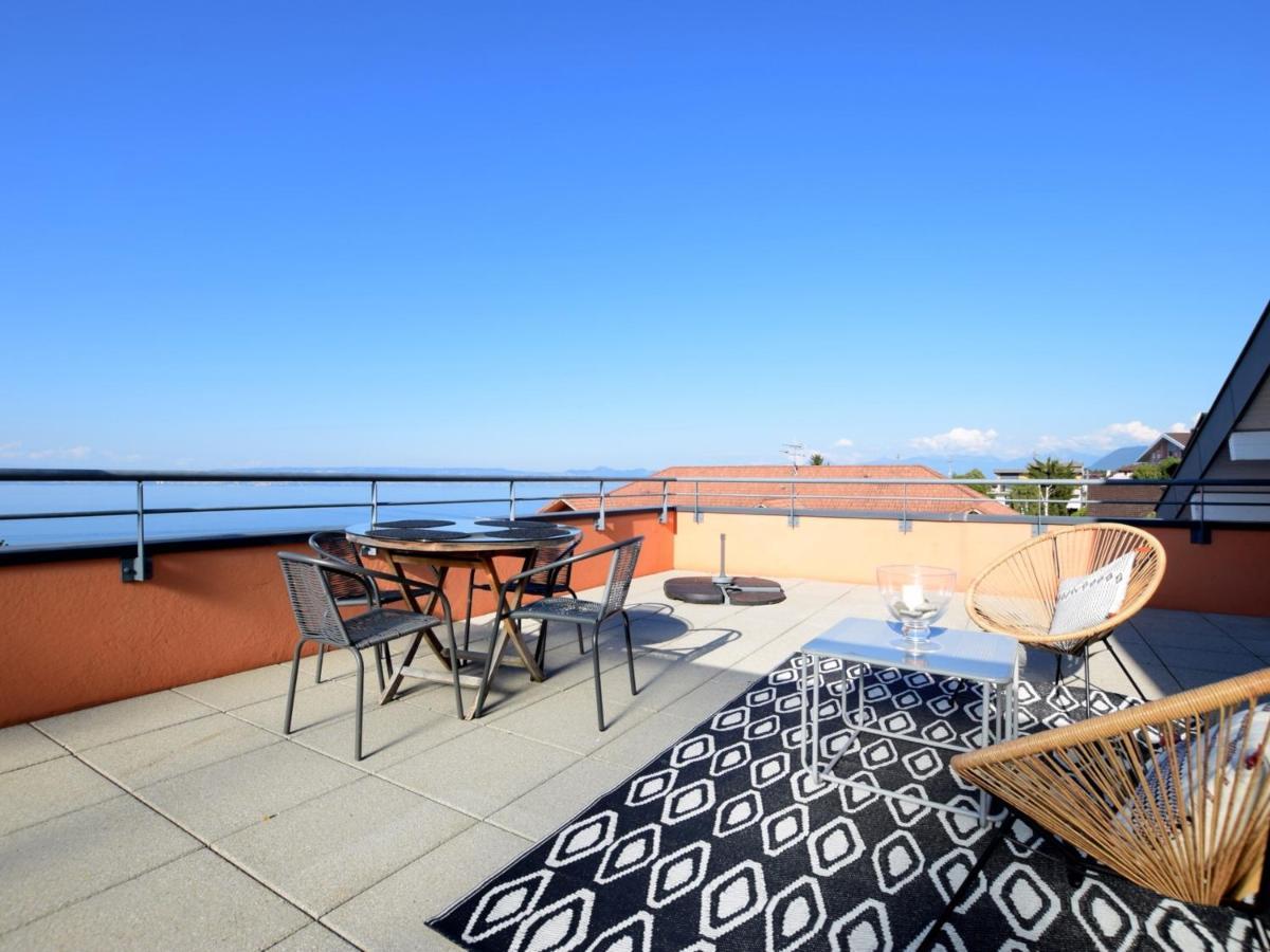 Spacieux Appartement Avec Terrasse, Animaux Admis Et Parking - Fr-1-498-69 เอวิยงเลบานส์ ภายนอก รูปภาพ